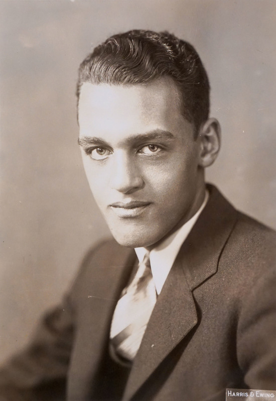 Photograph of Edward H. Lawson Jr. about a year after Rutgers graduation