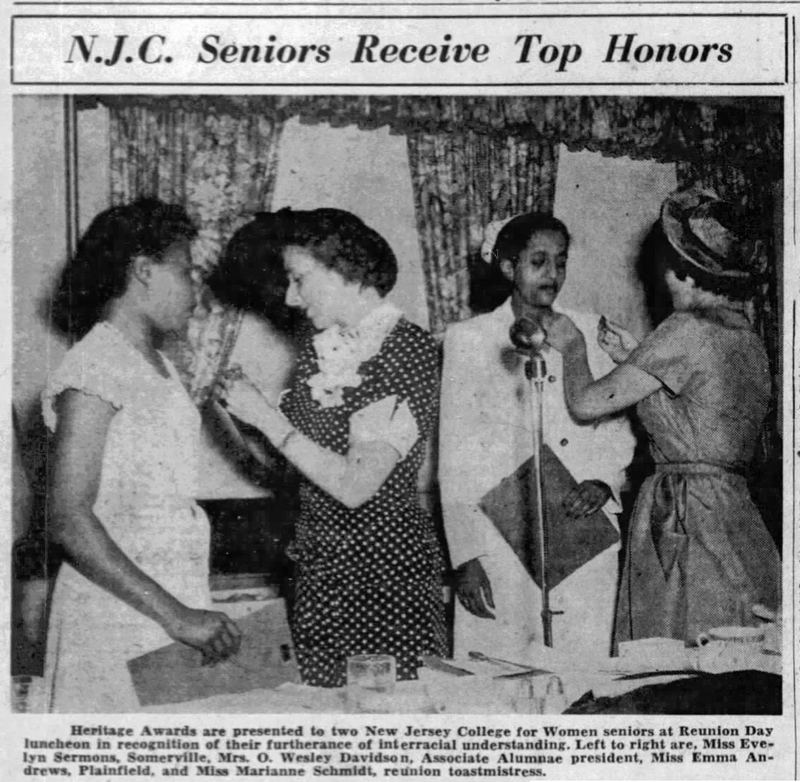 1949-06-05 Sunday Times p. 1 - NJC Seniors Receive Top Awards photo.jpg