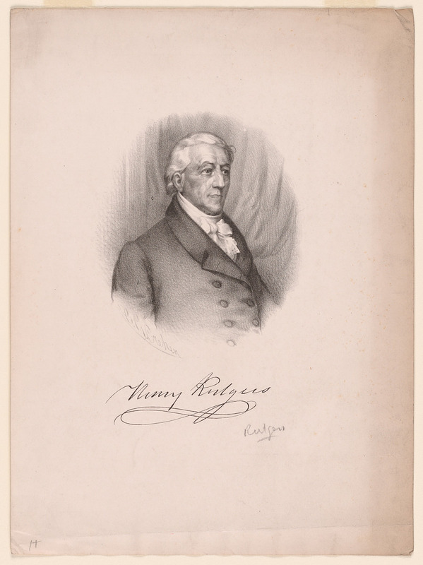 Portrait of Henry Rutgers (1745-1830)