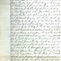 Deed between Gertrude Parker, executrix of James Parker Sr.'s estate and the Board of Trustees of Queens College