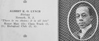 Albert E. O. Lynch, senior photo from the Scarlet Letter yearbook
