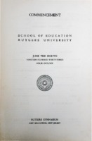 1933 Rutgers University School of Education Commencement Program.pdf