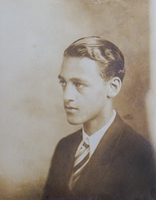 Photograph of Edward H. Lawson Jr. in high school