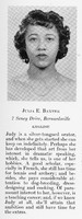 Quair 1938 yearbook Julia E. Baxter senior photo with caption.jpg