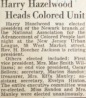 Harry Hazelwood Heads Colored Unit