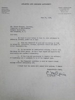 Letter to Fraser Metzger, recommending Arthur M. Johnson for a scholarship