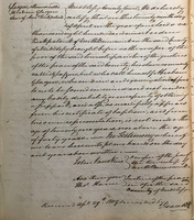 Manumission of Abraham Glasgow by slaveholder Andrew Kirkpatrick