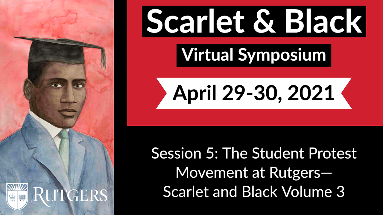 Scarlet and Black Research Center Rutgers University Video of